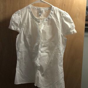 Ann Taylor Loft short sleeve button down